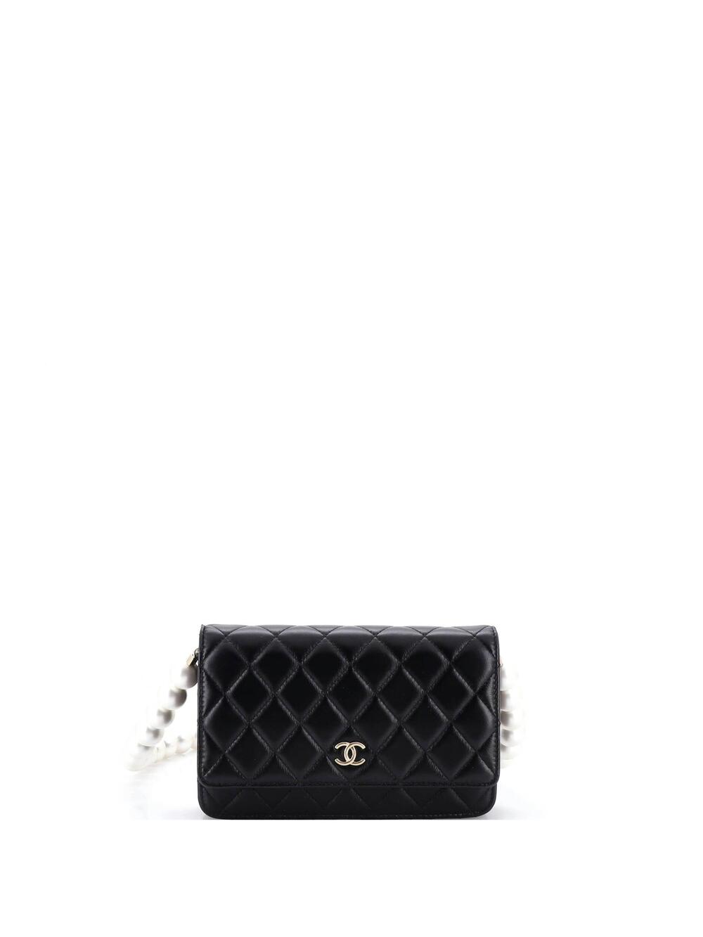 Chanel Pearl Strap Wallet On Chain #253057C31B